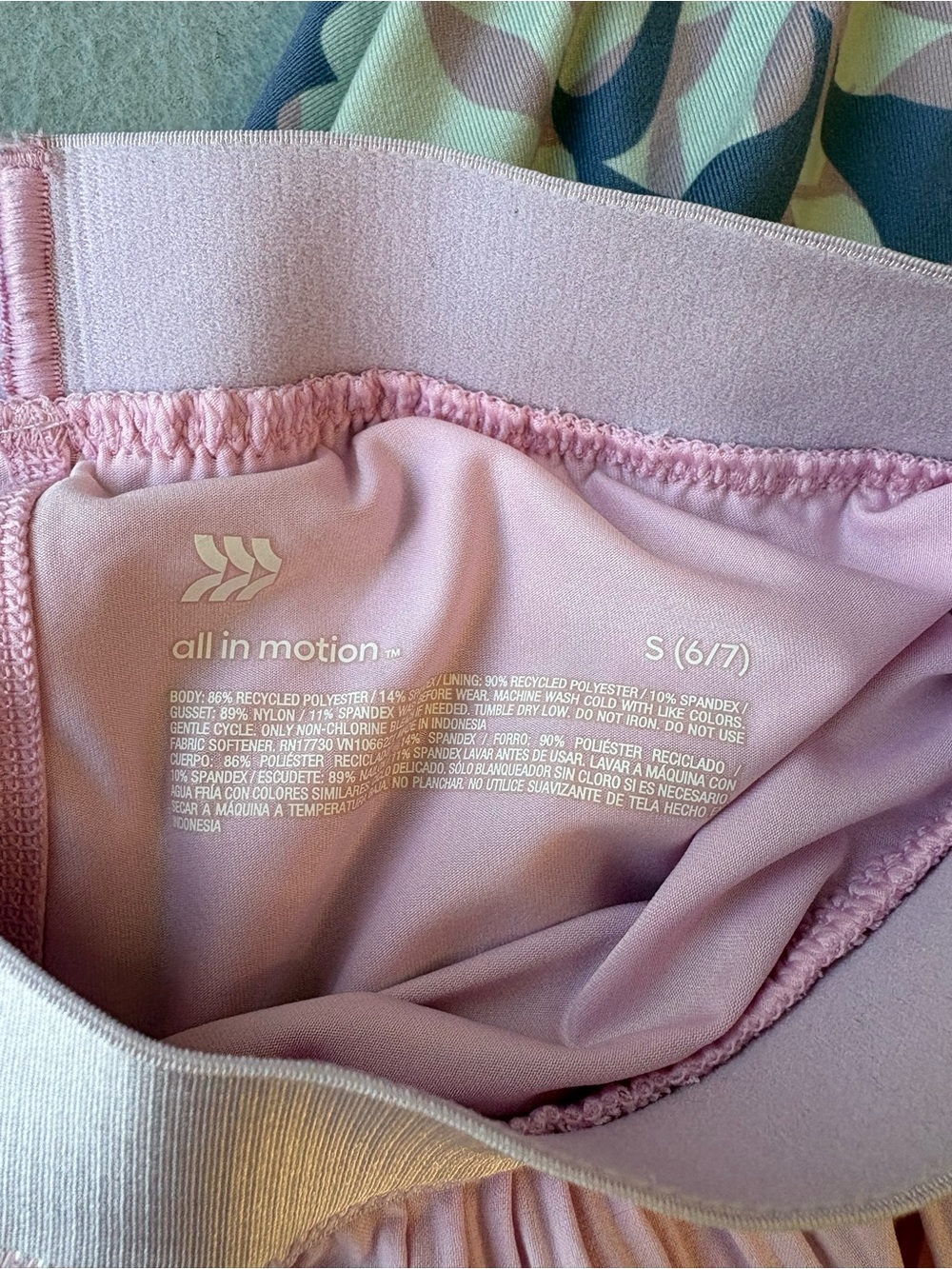 Target Pink Skort & Nike Floral Skort Bundle Girl’s Size 6 Athleisure - Picture 2 of 5
